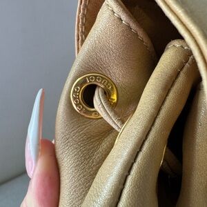 Gucci Gold-Tone Leather Shoulder Bag